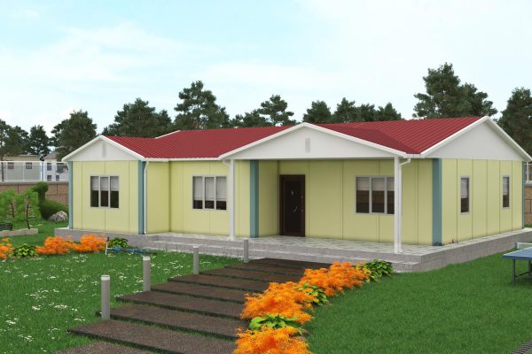 126m² Tek Katlı Prefabrik Konut