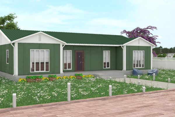 131m² Tek Katlı Prefabrik Konut