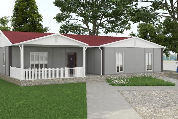 146m² Tek Katlı Prefabrik Konut