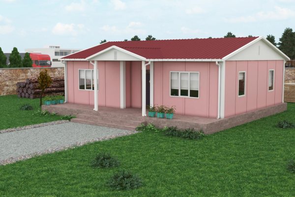 81m² Tek Katlı Prefabrik Konut